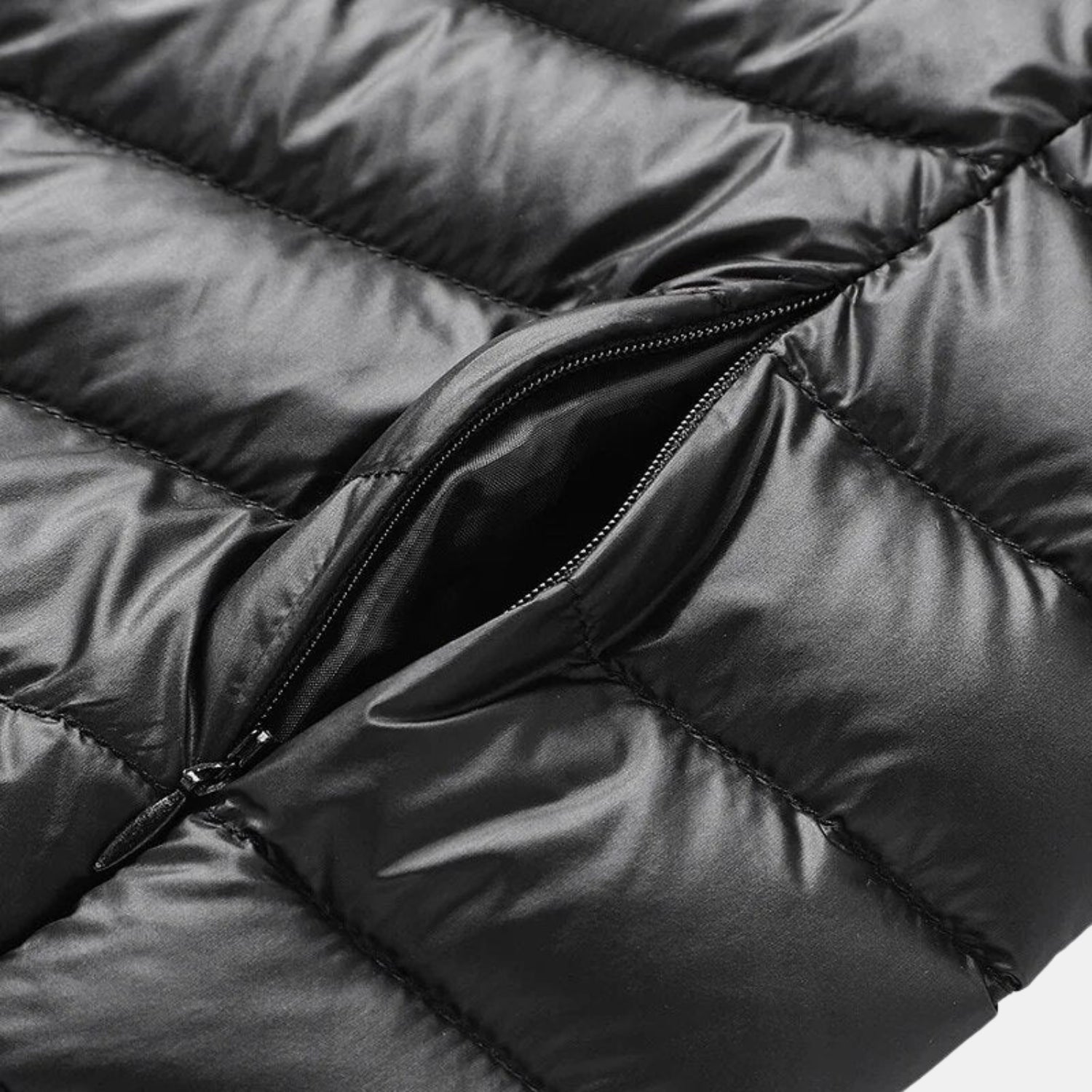 Herren Wattierte Kapuzenjacke – Leichte Stepp-Pufferjacke für Herbst & Winter von Orren & Valé 