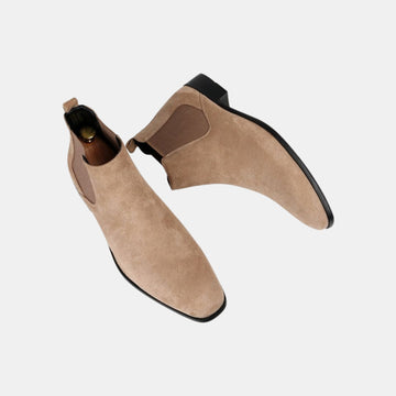 Herren Wildleder-Chelsea-Stiefeletten – Warme Winter-Dress-Boots für Business, Feier & Alltag von  Orren & Valé 