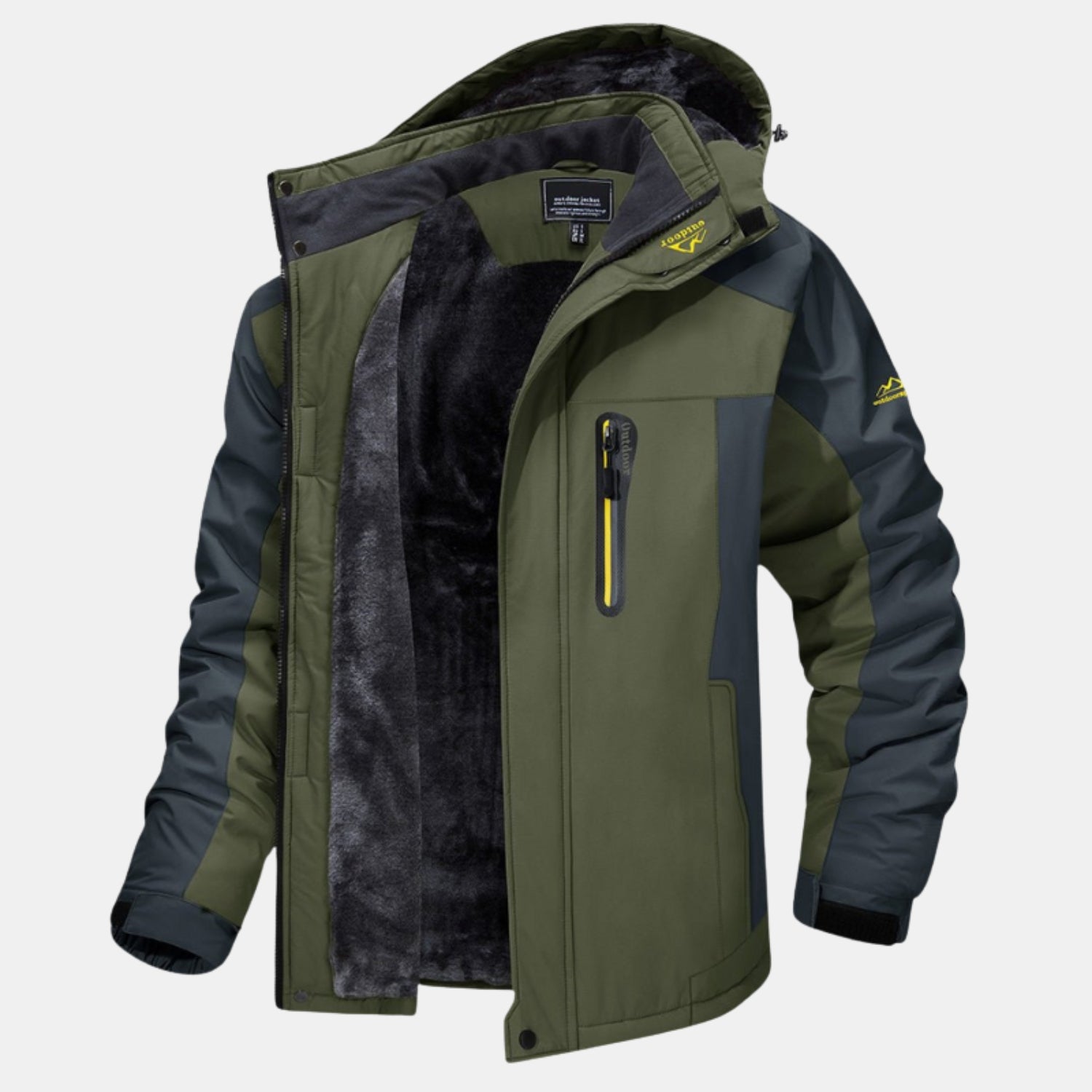 Herren Winterjacke – Wasserdichte Thermo-Winterjacke für kalte Tage von Orren & Valé 