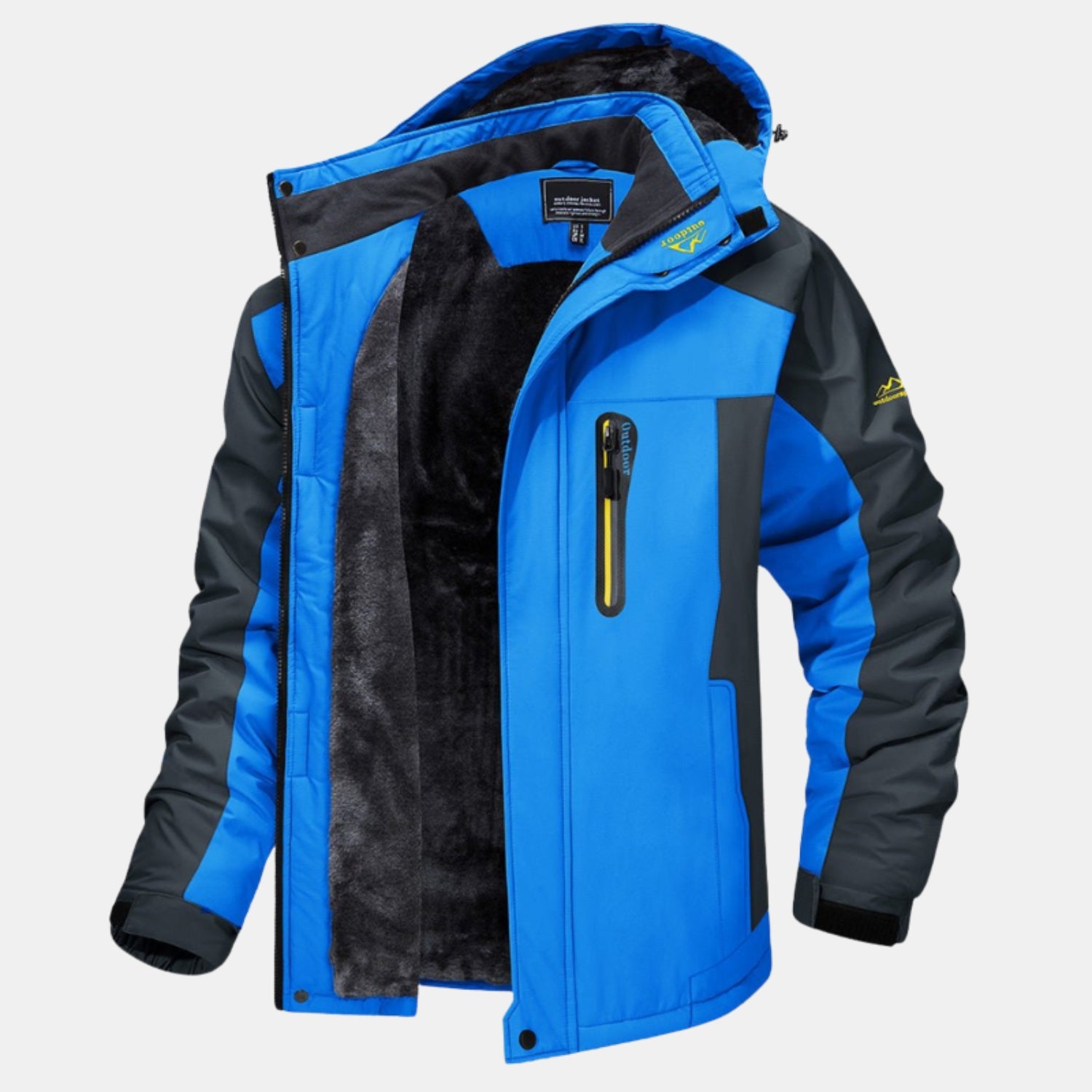 Orren & Valé Herren Winterjacke – Wasserdichte Thermo-Winterjacke für kalte Tage