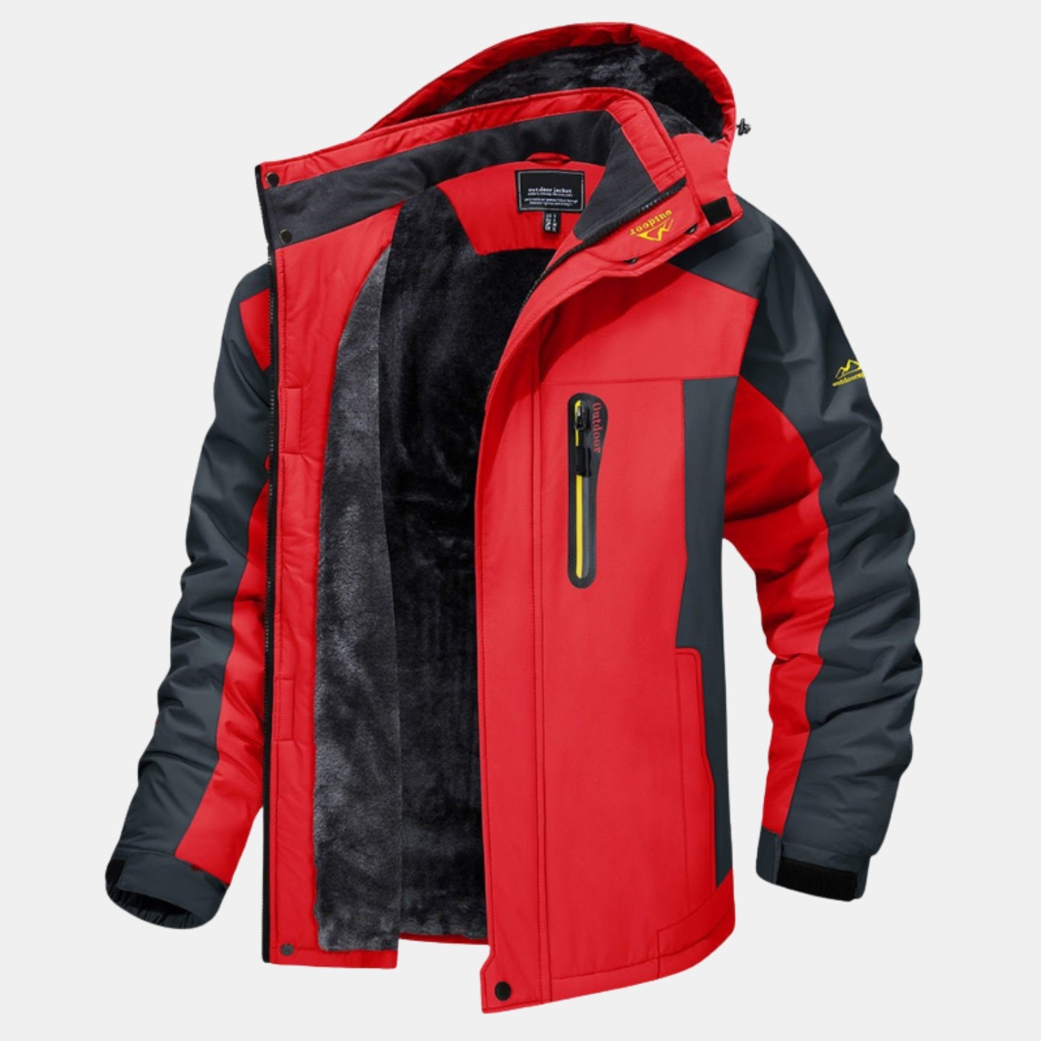 Orren & Valé Herren Winterjacke – Wasserdichte Thermo-Winterjacke für kalte Tage