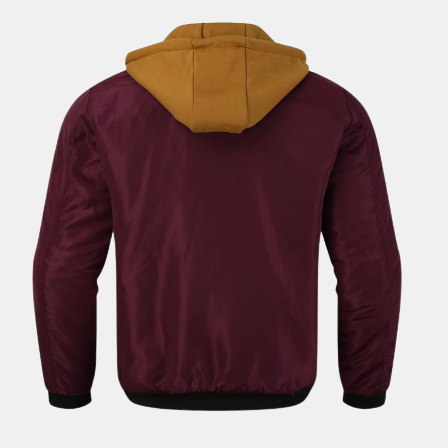 Herren Gefütterte Kapuzenjacke mit Karofutter – Winddichte Winter- & Übergangsjacke von Orren & Valé