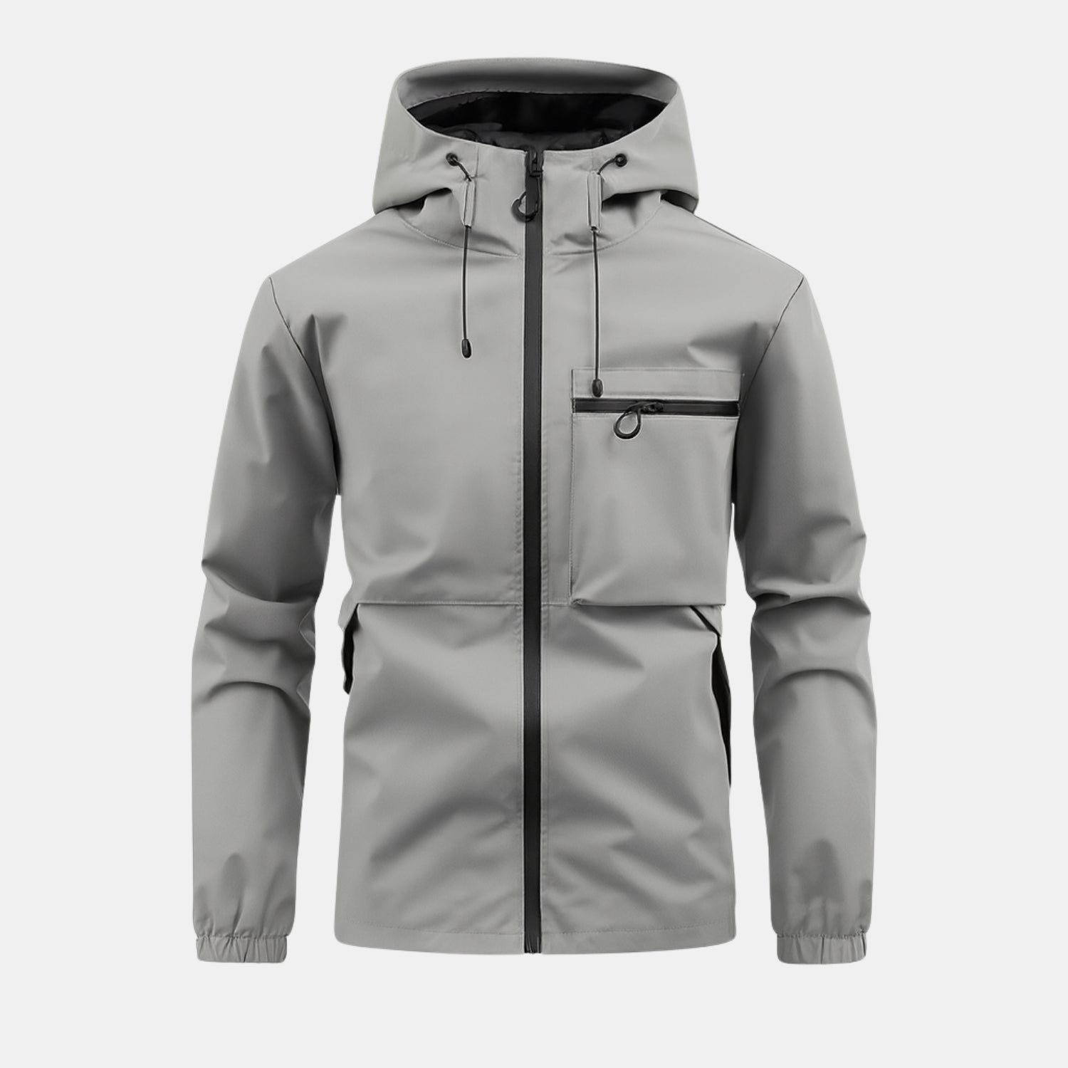 Herren Vortex-Funktionsmantel – Winddichte Wasserdichte Biker-Jacke für jedes Wetter von Orren & Valé 