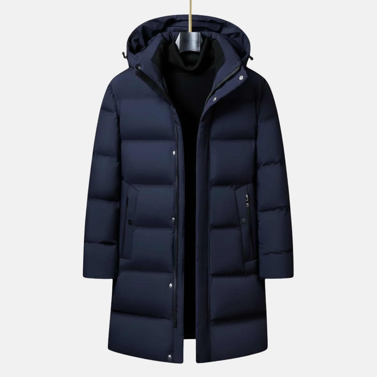 Herren Premium Daunen-Winterparka mit Kapuze – Eleganter, Warm Gefütterter Wintermantel von Orren & Valé 