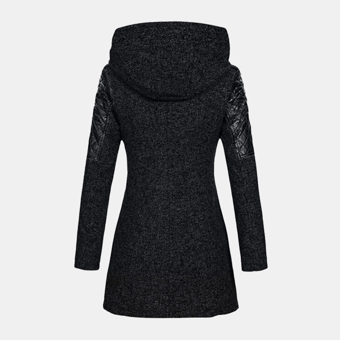 Damen Winterjacke mit Kapuze – Lange Gefütterte Jacke mit Reißverschluss für kalte Tage von Orren & Valé