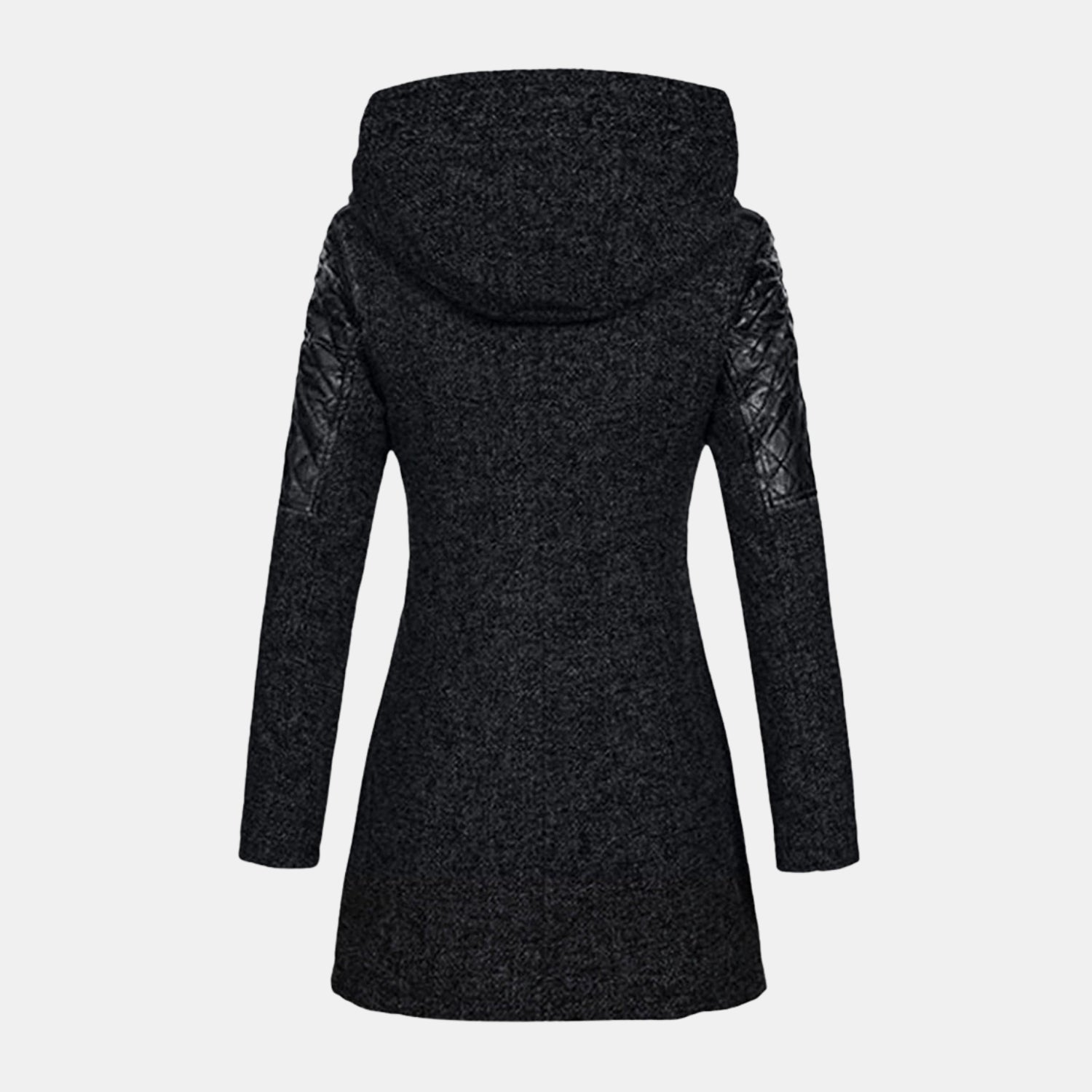 Damen Winterjacke mit Kapuze – Lange Gefütterte Jacke mit Reißverschluss für kalte Tage von Orren & Valé