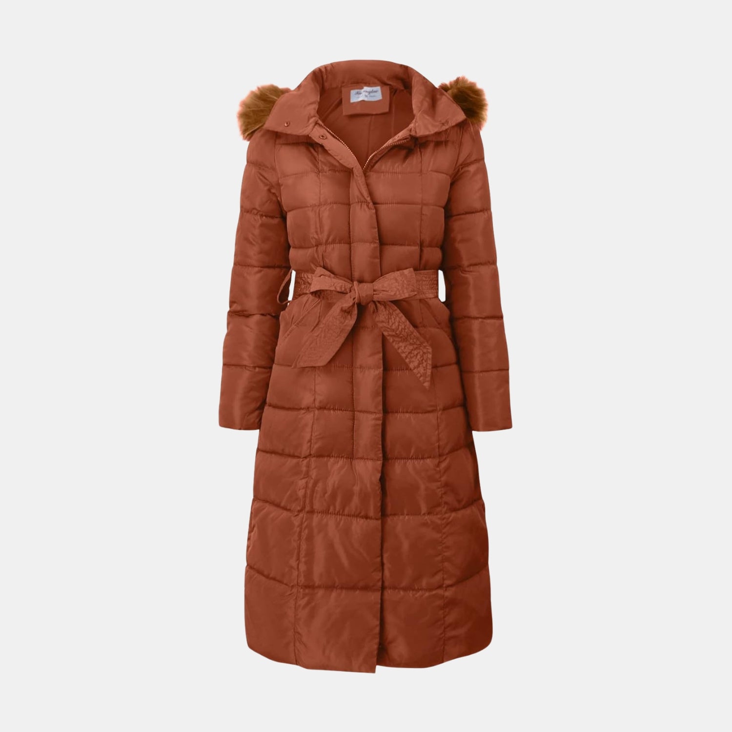 Warmer, bauschiger Wintermantel für Damen