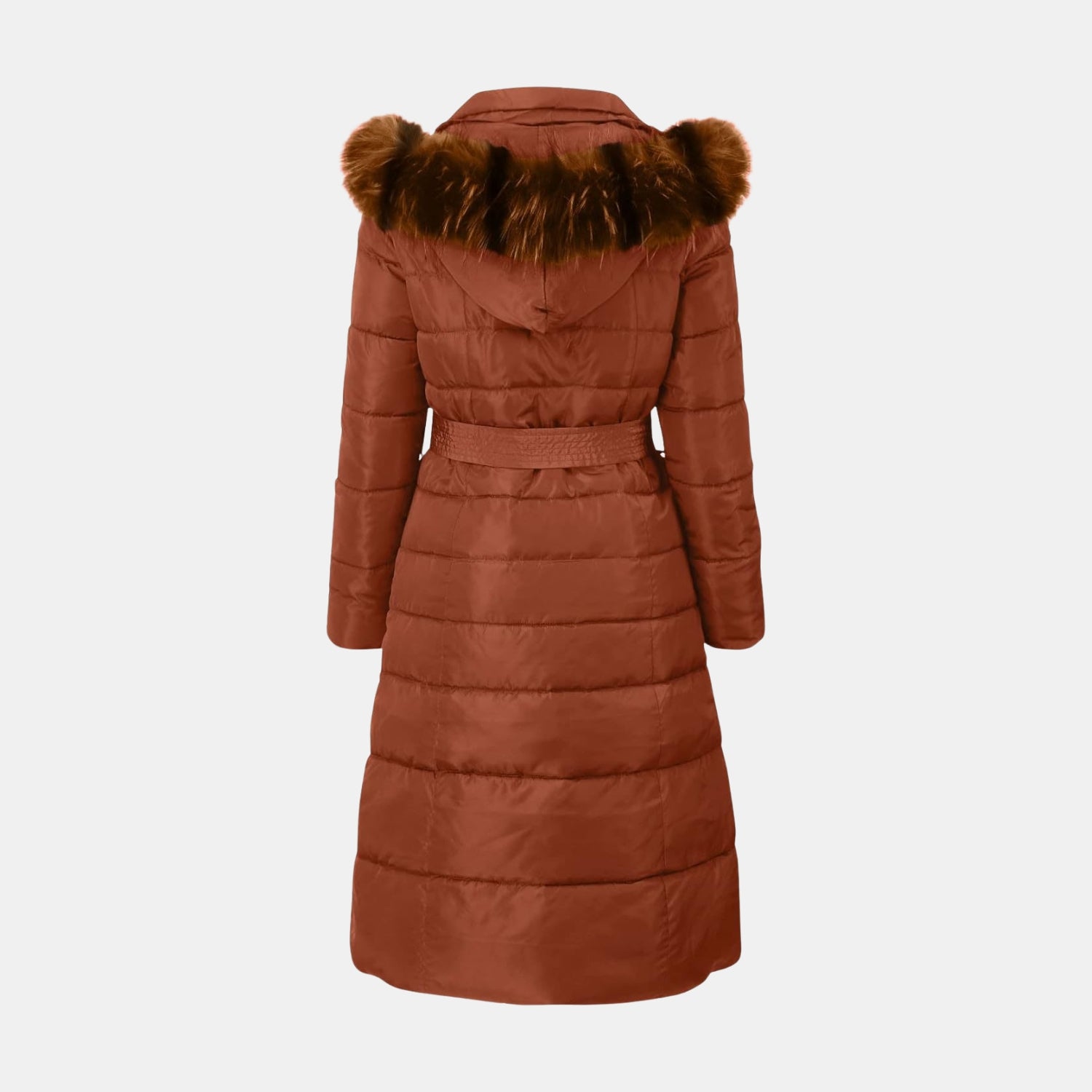 Warmer, bauschiger Wintermantel für Damen